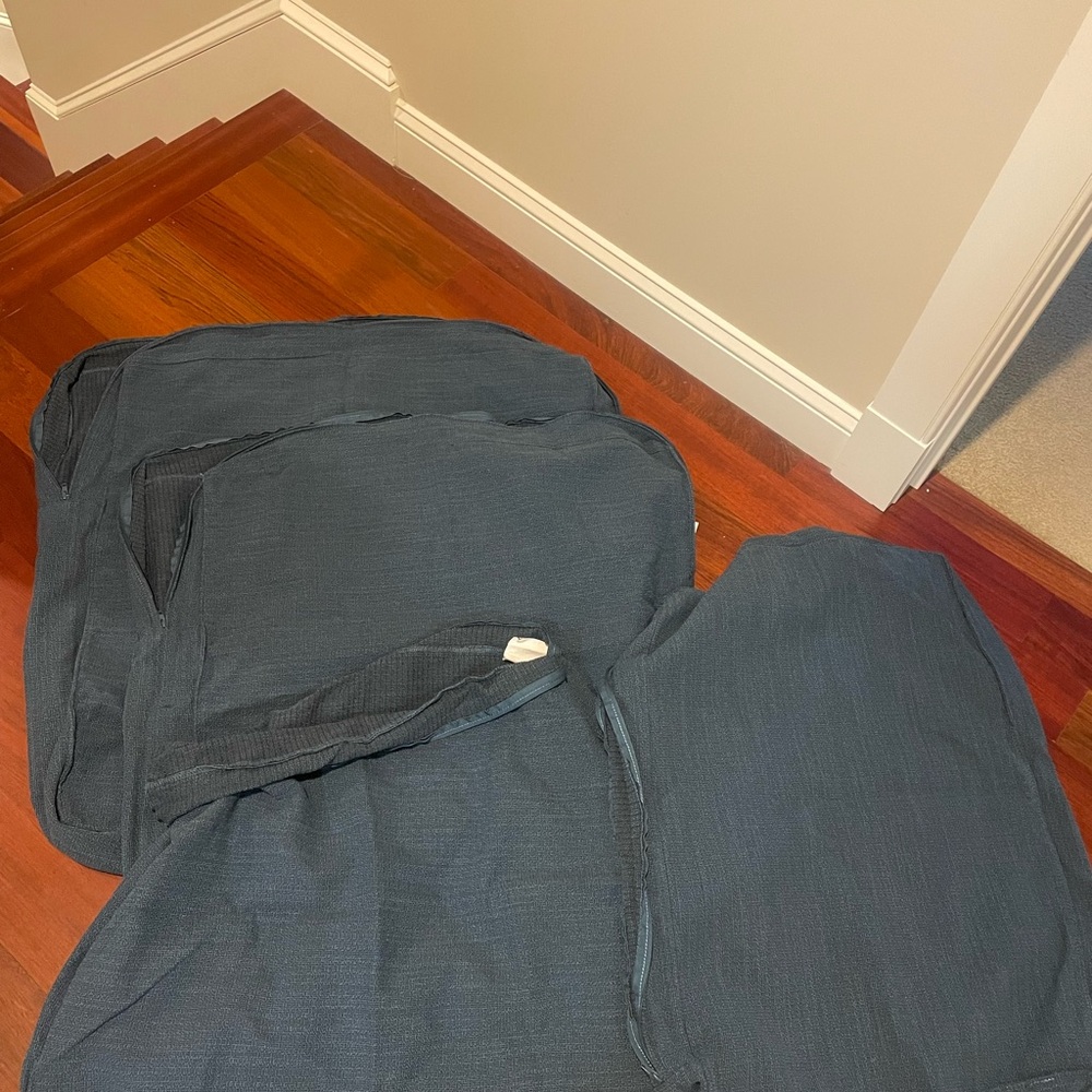 IKEA KIVIK loveseat Cover Hillared Dark Blue 703.488.70 - Picture 4 of 7